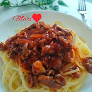 《レシピ有》簡単☆ラム肉ソースパスタ。