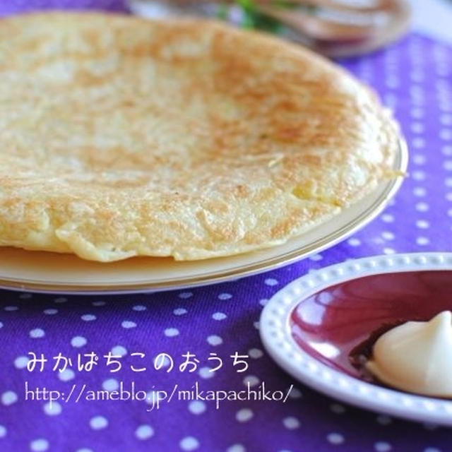 ＊ポテトケーキでお祝い＊