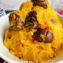 砂糖不使用【栗きんとん】かぼちゃ入り(動画レシピ)/Mashed pumpkin and sweet potato.