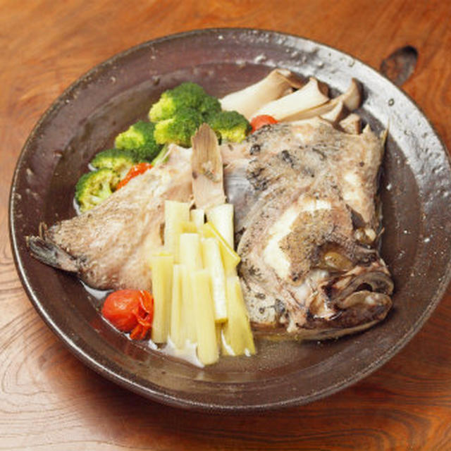 松川かれいのスープ煮