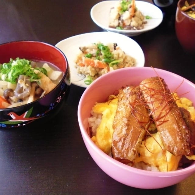 秋刀魚缶ｄｅミニ丼