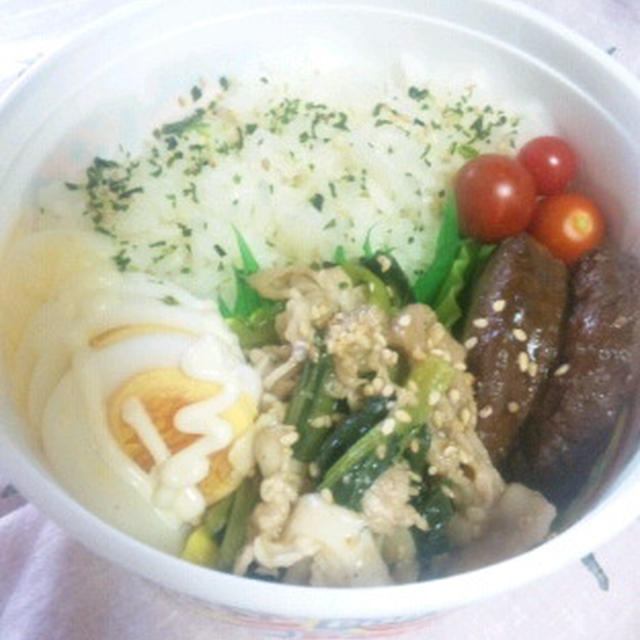 今日のお弁当