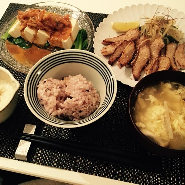 豚とろ塩焼きとか