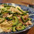 ゴーヤと素麺（ひやむぎ）の梅肉チャンプル