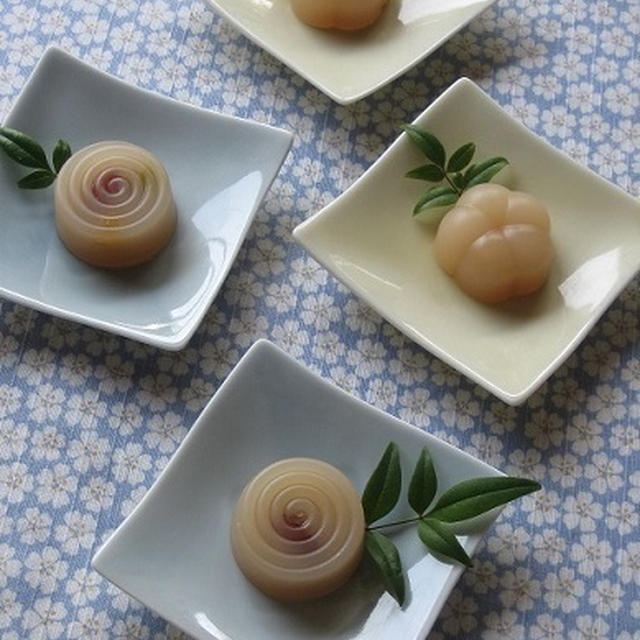 おうちで手作り和菓子♪　甘納豆入り 錦玉かん