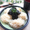 簡単シンプル揚げなすのつけそうめん