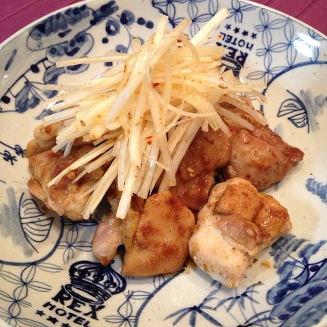 ちゃちゃっと晩ごはん「怪味チキン ごま油風味のねぎのせ」 【スパイス大使】