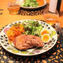 『チキン竜田プレート』の夜ごはん。