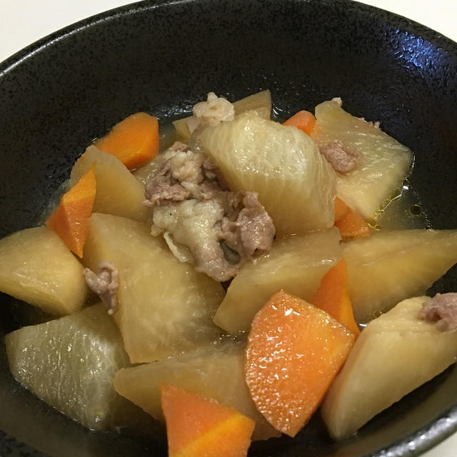 レンチン豚大根