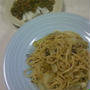 キャベツとアンチョビのパスタ