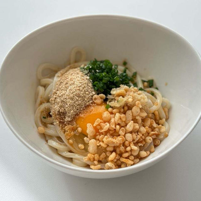 丸亀よりうまいと絶賛だった釜玉うどん!!