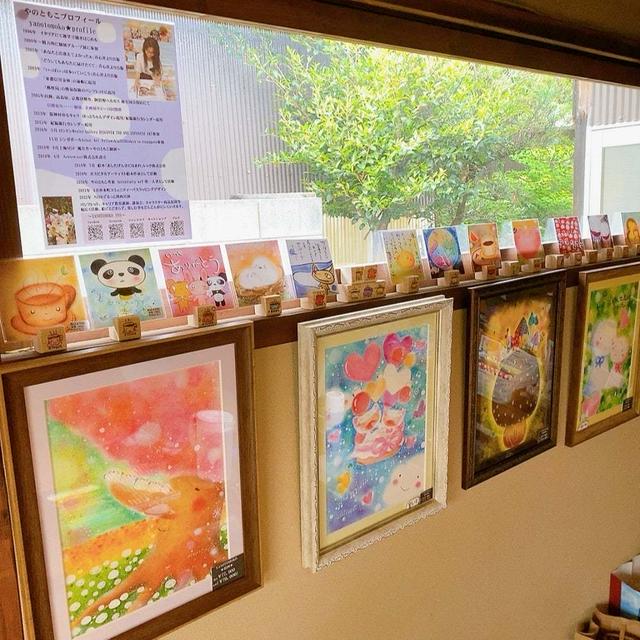 京都町屋喫茶siraraホスピタルアート展はじまりました！
