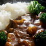 ■贅沢三昧！！【自家菜園ミニフルーツトマト40個分のスープで煮込んだ　トマトビーフカレー　】です♪