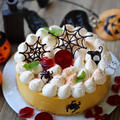 ■ハロウィンに作った　かぼちゃのレアチーズムースケーキ★