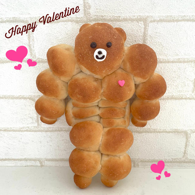バレンタインデーに手作りパンいろいろ♡