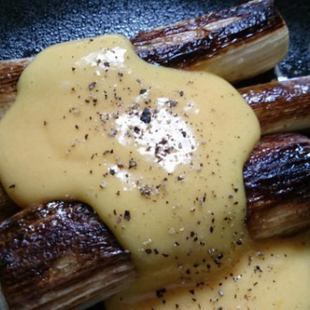 野郎飯流・焼き葱ベネディクト