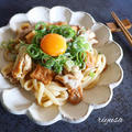 GW中、レシピに困ったらコレ♩すき焼き風焼きうどん