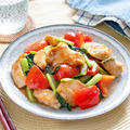 【節約食材で簡単！】こってり低カロリーな「鶏むね肉と小松菜の中華炒め」の作り方