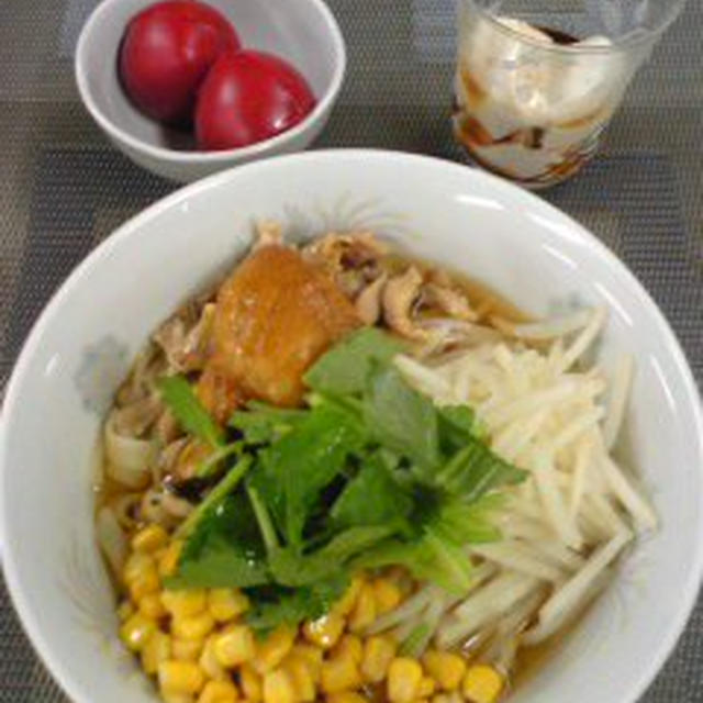 レインボー夜食（笑）
