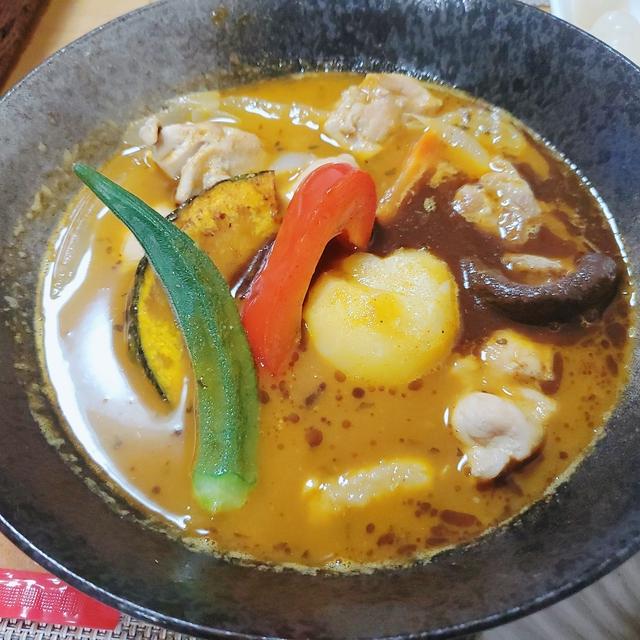 食べたかった”スープカレー”の晩ごはん