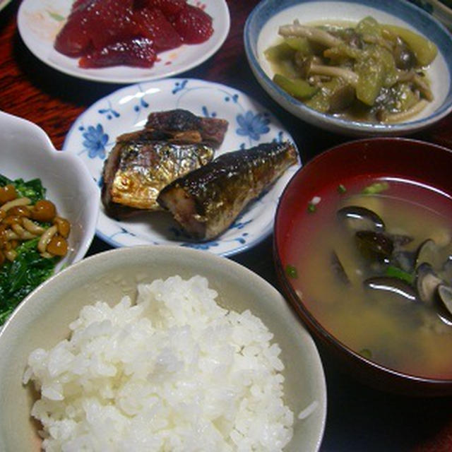 番外編：ぬかいわしと丸干しイカで朝ご飯
