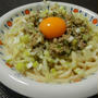 パワーチャージ!餃子そぽろのぶっかけうどん