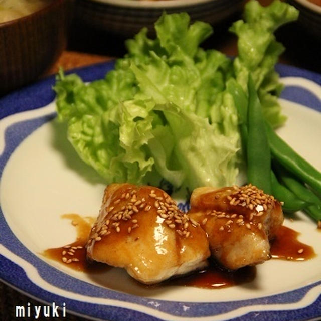 オイスターソース、レシピコンテスト受賞♪きのうの晩ごはん。