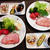 焼くだけなのに手抜き見えないあらびきペッパーハムステーキ☆しらたきの中華風酢の物♪☆♪☆♪
