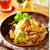カリカリ鶏皮と　甘～い下仁田ネギの焼きそば