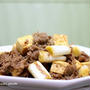 しっかり炒めて「肉豆腐」＆「ついに見つけたかま玉にピッタリな器」