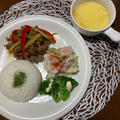 ブロッコリーの茎と牛肉の炒め物とコストコでお正月用の買い物 by watakoさん