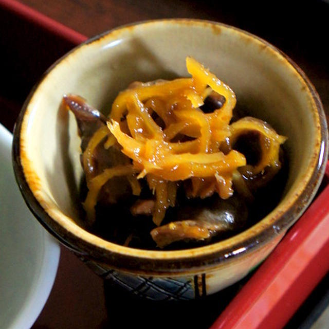 砂肝の生姜たっぷり照り照り甘辛煮　レシピ♫