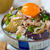 【レシピ】ごま油香る♬がっつりネギ塩茄子豚丼♬