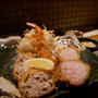 北新地かな山、ミックスフライのランチ#私のごはん