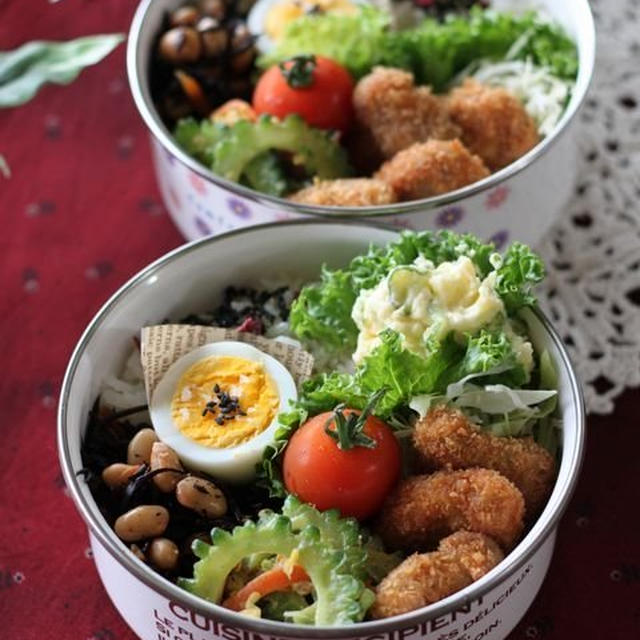 ヒレカツ弁当　☆　昨日の晩ご飯♪