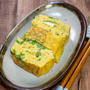 自分のために作った「ネギたっっぷり甘い玉子焼き」
