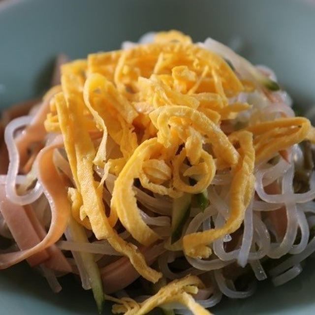 レシピ　春雨とハムの甘酢和え～料理ブログへの私の思い