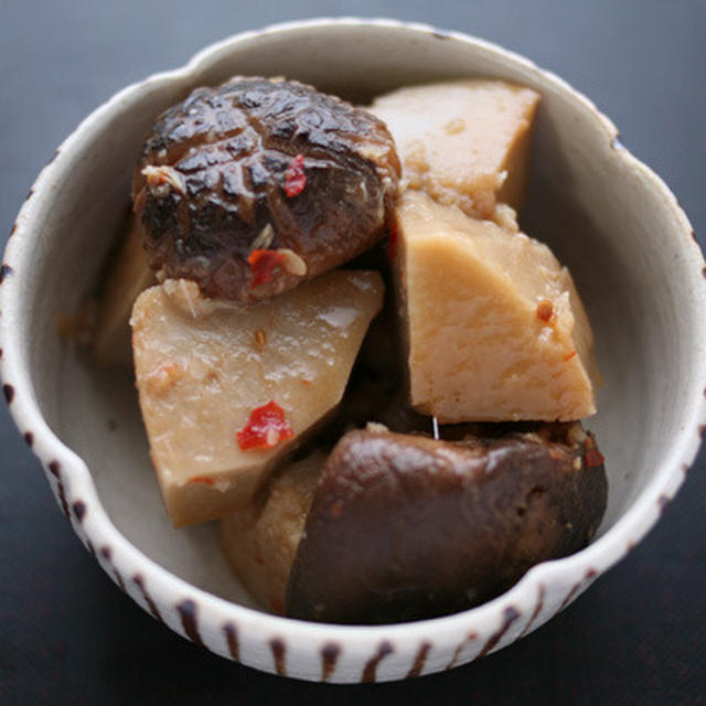 京芋と干ししいたけの煮物 By まゆみさん レシピブログ 料理ブログのレシピ満載