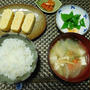 だし巻き卵のある朝食＾０＾