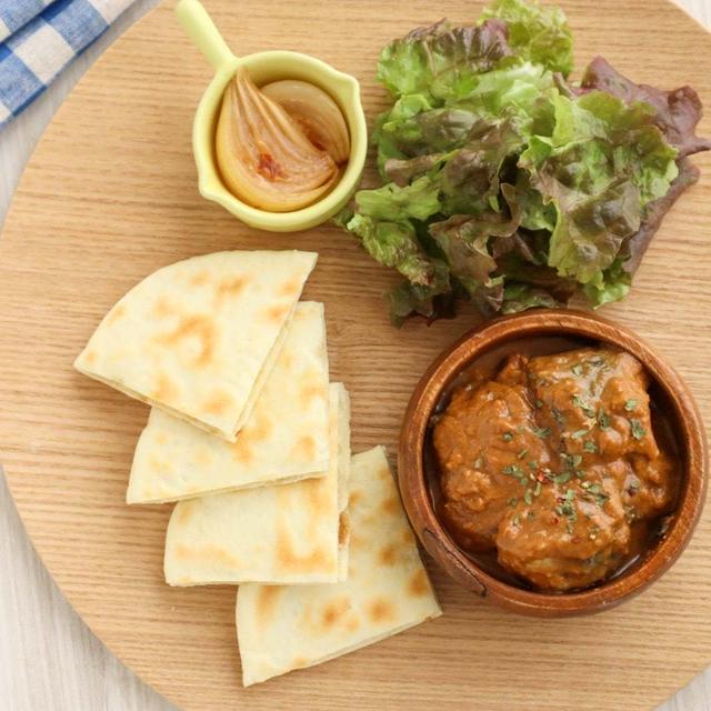 ＊豆乳チーズdeチーズナンと鯖カレー＊