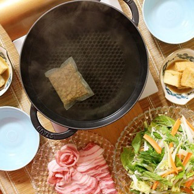 ストウブで『豚しゃぶ』な夜。