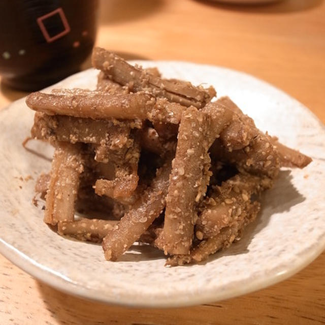 たたきごぼう食べて。明日から野菜生活｜Fish-1グランプリで水産高校の発表を見学