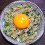 釣った魚で、あじのなめろう丼（釣り好きさんお待たせしました）