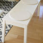 IKEAでお買い物*真っ白なベンチ＆チェアパッド♪