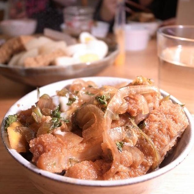 市販のトンカツでカツ丼 大阪 京都出張無事終了 京都高島屋でいい買い物 レシピブログ