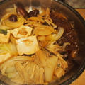 白菜と豆腐のすき焼き風鍋
