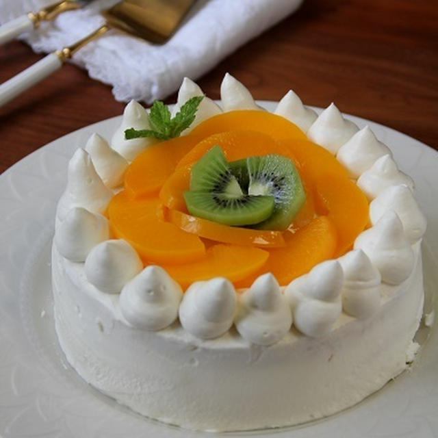 デコレーションケーキ と ナッペの練習 By Miyukiさん レシピブログ 料理ブログのレシピ満載