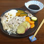 レンジで簡単10分！豚肉もやしと秋野菜の蒸し料理