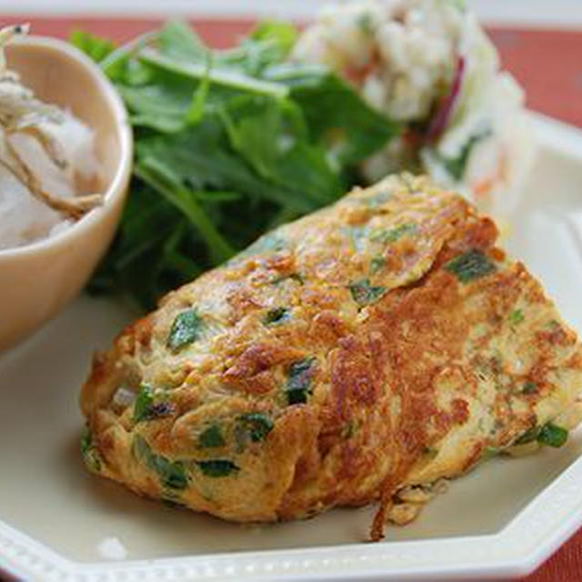 和風オムレツのお昼ご飯