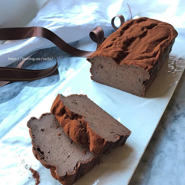 言われなければわからない！ヘルシー♪豆腐のチョコテリーヌ♡【#簡単レシピ#バレンタイン】